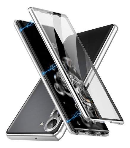 Carcasa De Cristal Hd De Doble Cara Para Samsung S23 Ultra