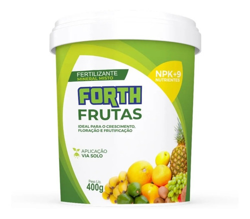 Fertilizante Adubo Forth Frutas 400g Pomar Frutificação