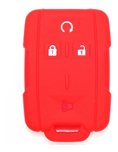 Imagen 3 de 5 de Protector Funda Silicona Llave Chevrolet Silverado