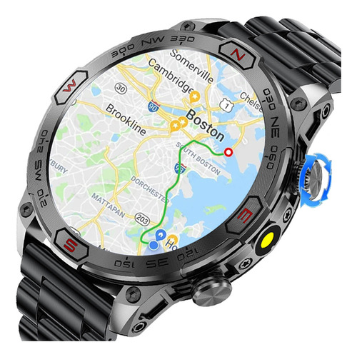 Reloj Inteligente Hombre Gps Smartwatch Bluetooth Deportivo