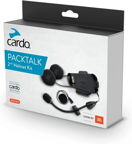 Cardo Scalarider Packtalk Smartpack Kit Audio Microfone Jbl