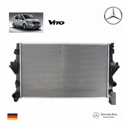 Imagen 2 de 9 de Radiador Mercedes Benz Vito 1.6 Original