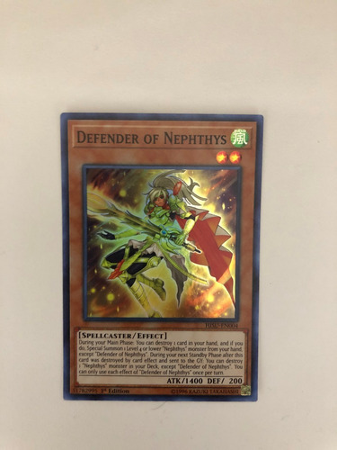 Defender Of Nephthys Yugioh! (Usado)