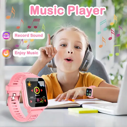 Reloj Inteligente Para Ninos, Regalo Para Ninas De 6 A 12 An