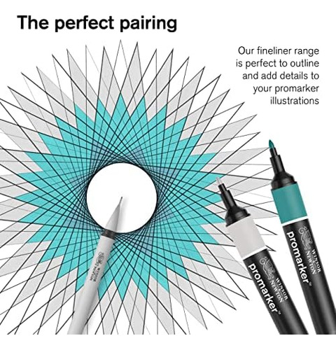 Juego De Marcadores Winsor & Newton Pro, 6 Unidades, Paisaje