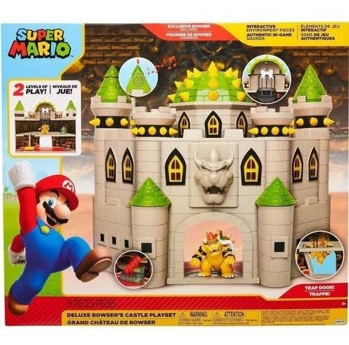 Set Escena Batalla Castillo De Bowser Nintendo