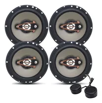 Comprar Kit 4 Alto Falante 6u002F5 Hurricane Qr Quadriaxial 320w+ Tuiter