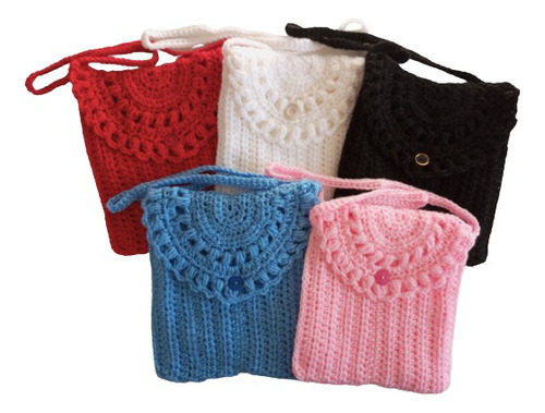 Carterita Para Niña Tejido En Crochet