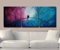 Comprar Cuadros Modernos Pintados A Mano Grandes - 150x70cm -