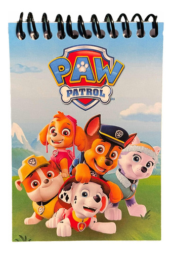 Sorpresita Libretita Paw Patrol X12 Souvenir Patrulla Canina