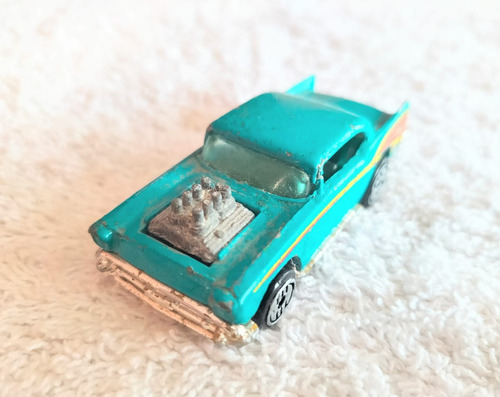 57 Chevy, Hot Wheels, Mattel, Malaysia, 1976, E627