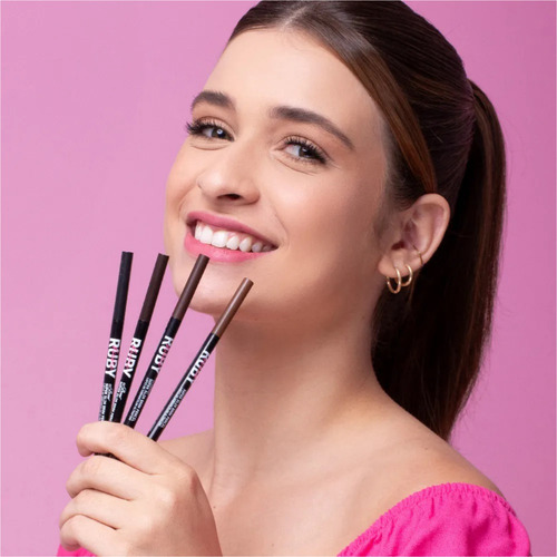 Lápis Sobrancelha Gobrow Ultrafino Medium Brown Ruby Kisses