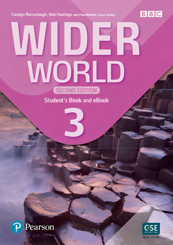 Wider World 2nd Ed (Be) Level 3 Student's Book & Ebook, de Hastings, Bob. Editorial Pearson English, capa mole em inglês, 2022