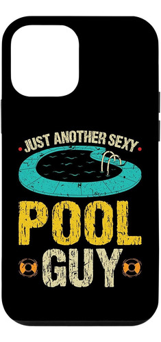 iPhone 12 Mini Pool Guy Swimming Gets Me Wet Pool Maintenanc
