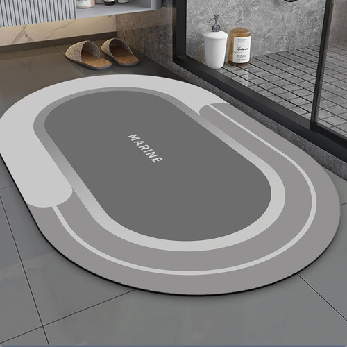 Tapete De Baño Súper Absorbente, Tapete De Baño De Secado Rá