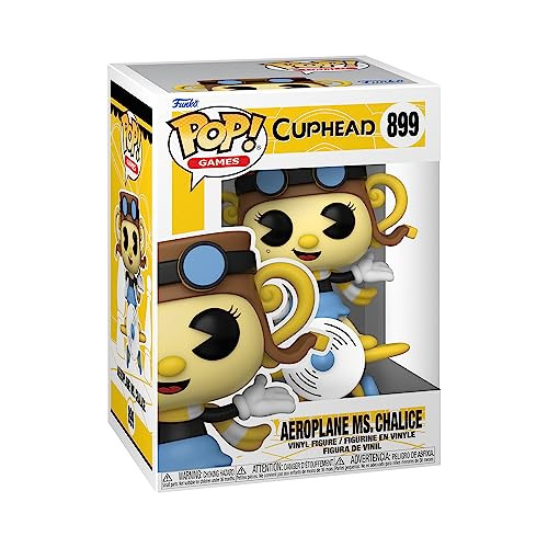 Funko Pop! Juegos: Cuphead - Aeroplane Ms. T46tf