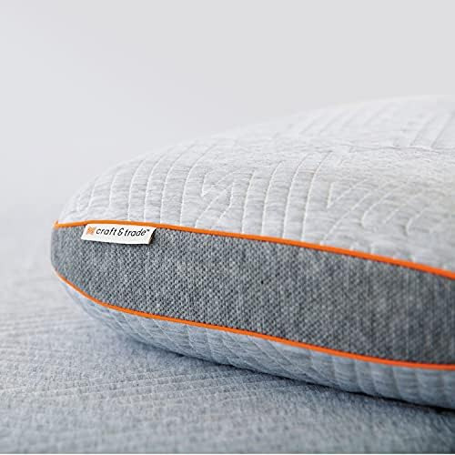 Almohada De Cama De Espuma Viscoelástica Coppergel De Craft