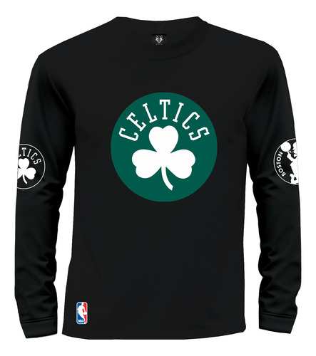 Camiseta Camibuzo Basketball Nba Boston Celtics Logo