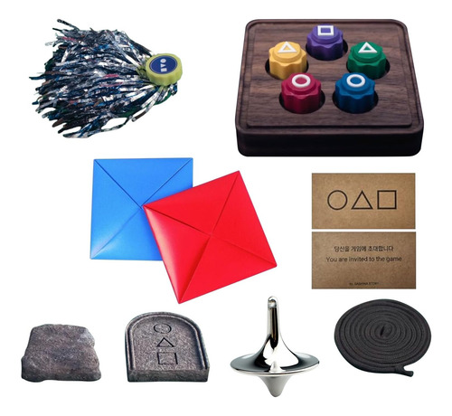 Juego Tradicional Coreano Gonggi 5 En 1 Para Viajes