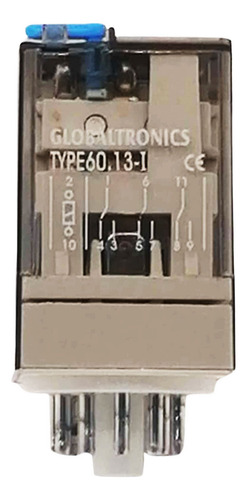 Rele Undecal 11pines Bobina 24vdc 3no + 3nc Con Base