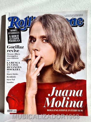 Revista Rolling Stone N° 231 Jun 2017 Juana Molina + Envíos