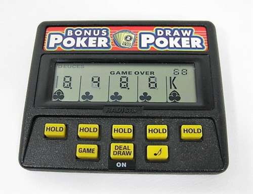 Radica Bonus Poker & Draw Poker Juego De Mano Electrónico