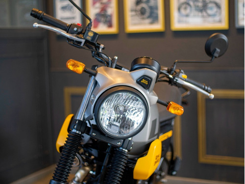 Imagen 4 de 25 de Royal Enfield Scram 411 Graphite Yellow Entrega Inmediata