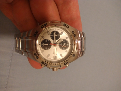 Relógio Masculino Pulsar Vd67-x002 Chronograph 100m (usado)