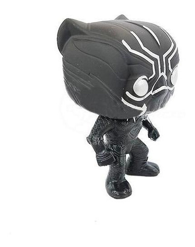 Boneco Estilo Funko Pop Vingadores Pvc Pantera Negra 9cm Nº1