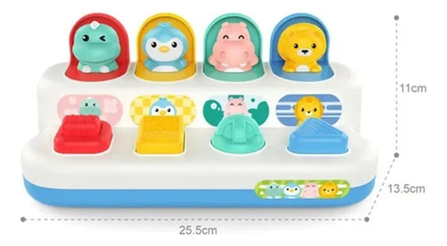 Juguete Didáctico Para Bebés Descubre Animalitos