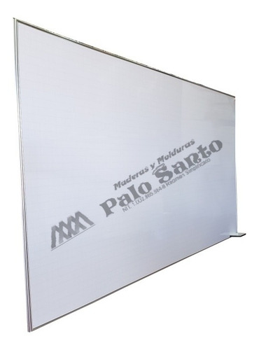 Tablero Acrílico Liso 2.40cm X 1.20cm Perfil En Aluminio