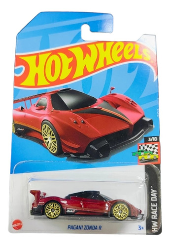 Carro Colección Hot Wheels Deportivo Pagani Zonda R Mattel 