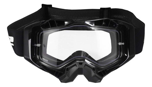 Ls2 Cascos Aura Pro Goggle (negro Con Lente Transparente)