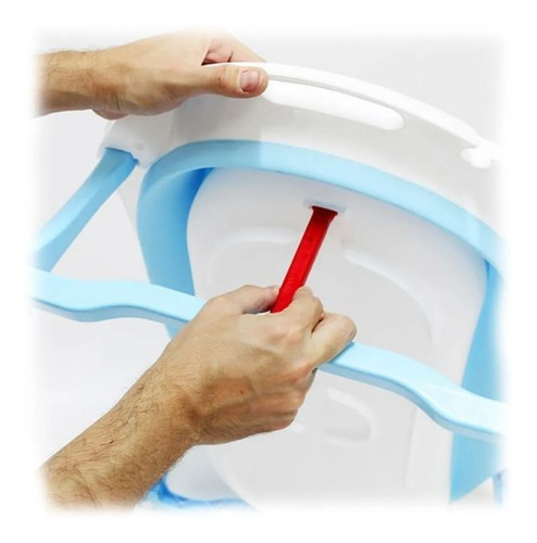 Imagen 7 de 10 de Bañera Para Bebe Plegable Mega Baby Creciendo Importador