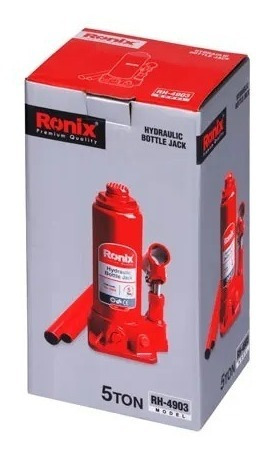 Imagen 2 de 7 de Gato Hidráulico De Botella Ronix De 5 Toneladas