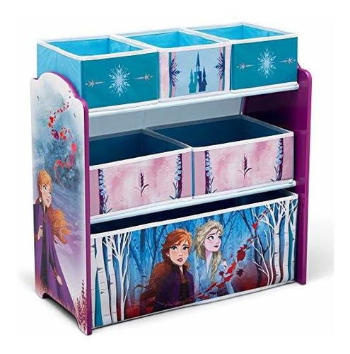 Organizador De Juguetes Disney Frozen 6 Cubos