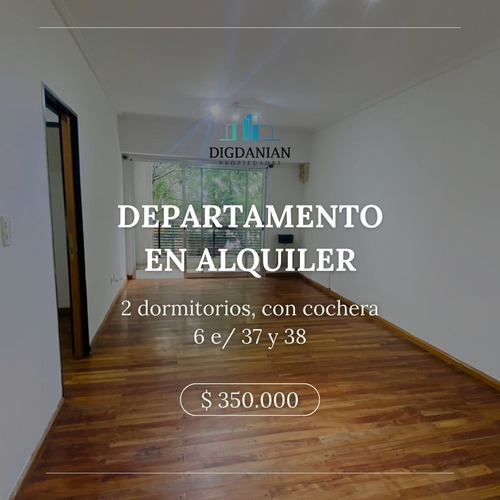 Departamento En Alquiler La Plata 6 37 Y 38 