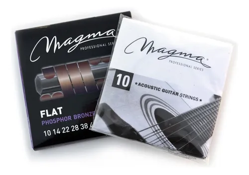 Encordado Acustica Magma Bronce Flat 10-48 Light Ga120pbf