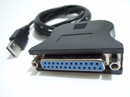 Cable Adaptador Usb A Puerto Paralelo Impresora Db25 Hembra