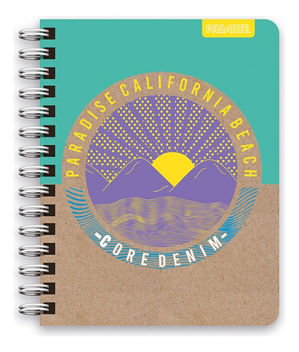 Cuaderno Ecológico 16.8×21.5 Cms Tapa Dura Proarte 7mm