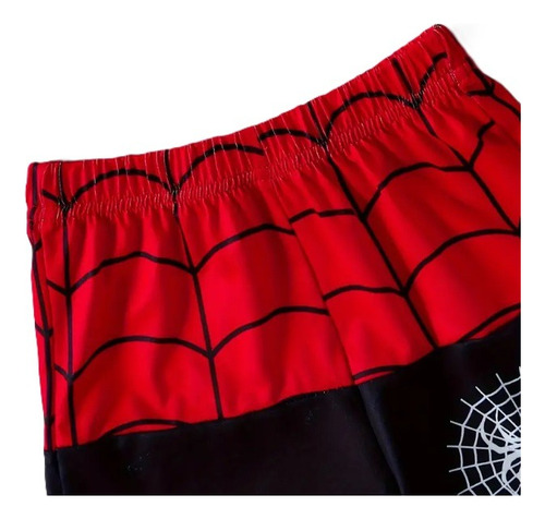 Conjunto Camiseta Y Pantalones Cortos De Bebe De Spiderman