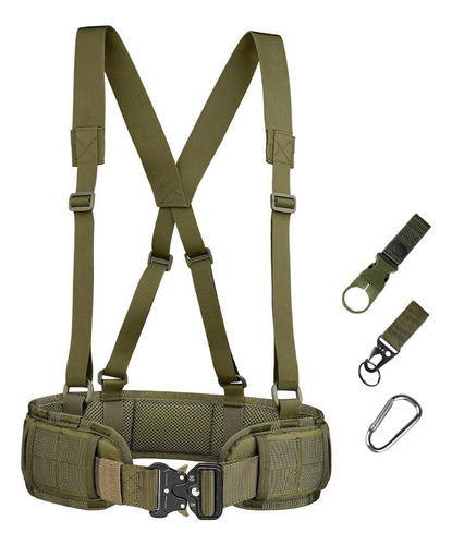 Conjunto De Cinturón Táctico Y Accesorios De Batalla