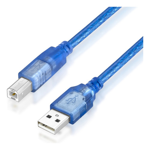 Cable Para Impresora Usb De 1.5 Metros 2.0 Gravity Datos    