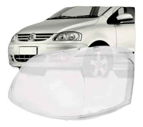 Imagen 1 de 4 de Lente Optica Acrilico Fox Suran 2008 2009 Doble Parabola Izq