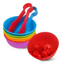 Comprar Set 6 Pocillos Plásticos Didácticos Para Clasificación + 2 P