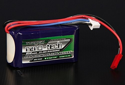 Turnigy Nano-tech 850mah 3s 25 ~ 40c Lipo Pack