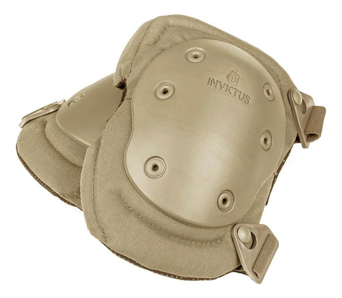 Joelheira Invictus Protec Militar Airsoft Coyote Nf-e