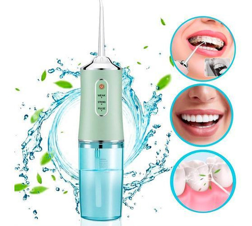 Jato D'água Irrigador Limpador Bucal Dental Oral Portátil