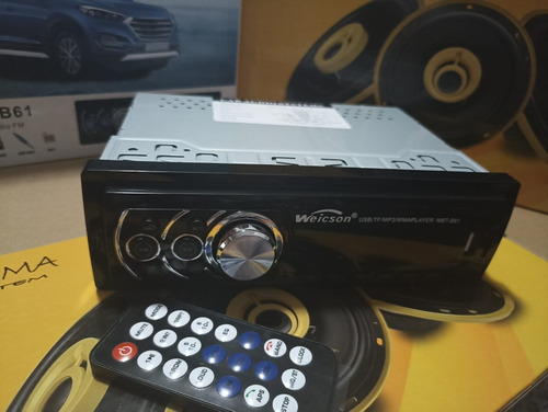 Autoestereo Bluetooth, Radio Con 4 Bocinas 6.5 No Sony, Jbl
