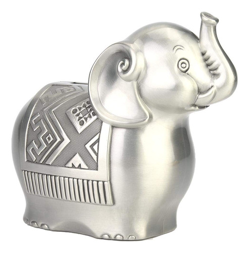 Banco De Monedas De Elefante Aleación Lindo Elefante Forma M